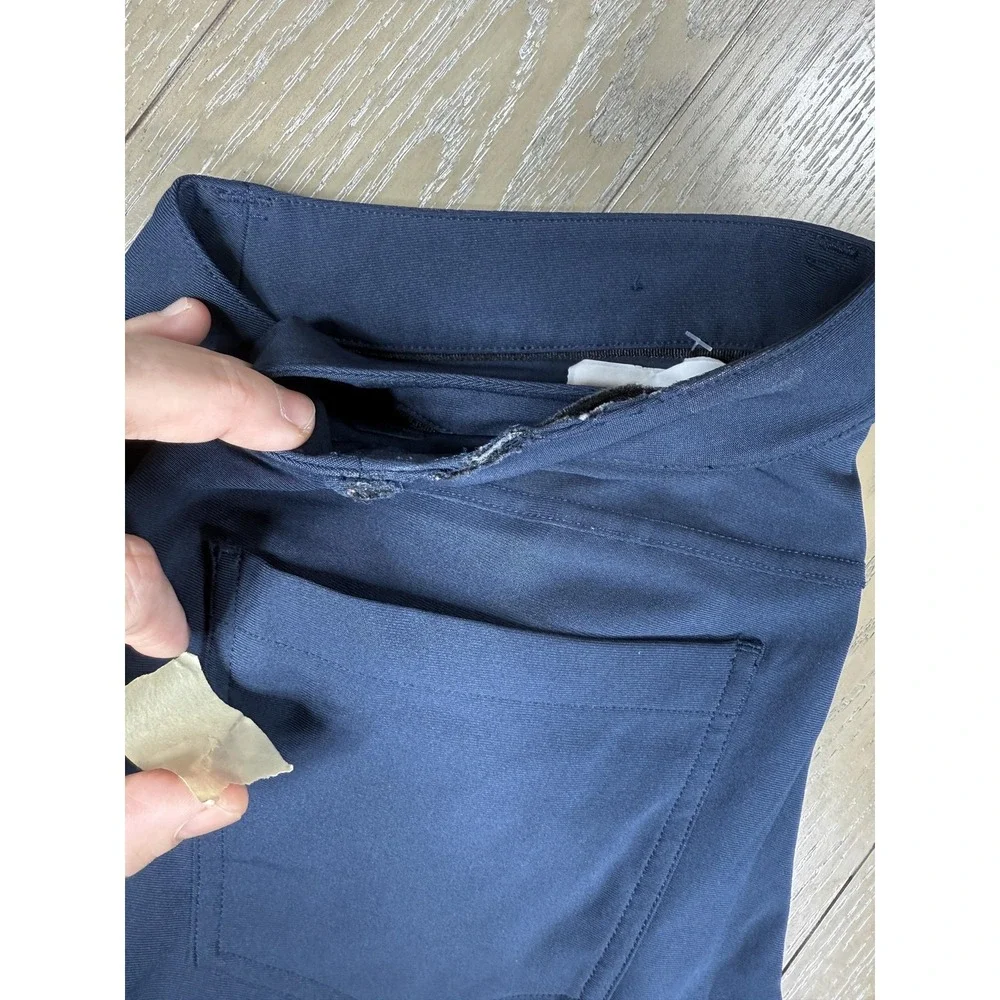 Lululemon ABC Pants Mens 30 Blue ABC Slim 5 Pocket Chino‎ Stretch Casual